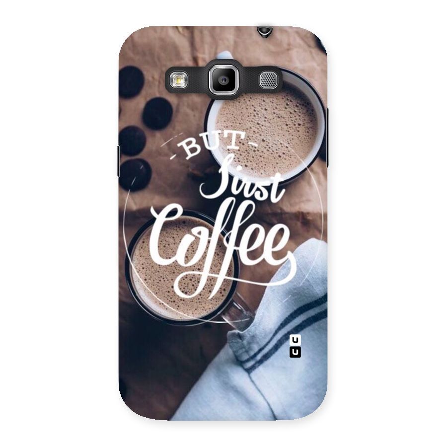 Just Coffee Back Case for Galaxy Grand Quattro