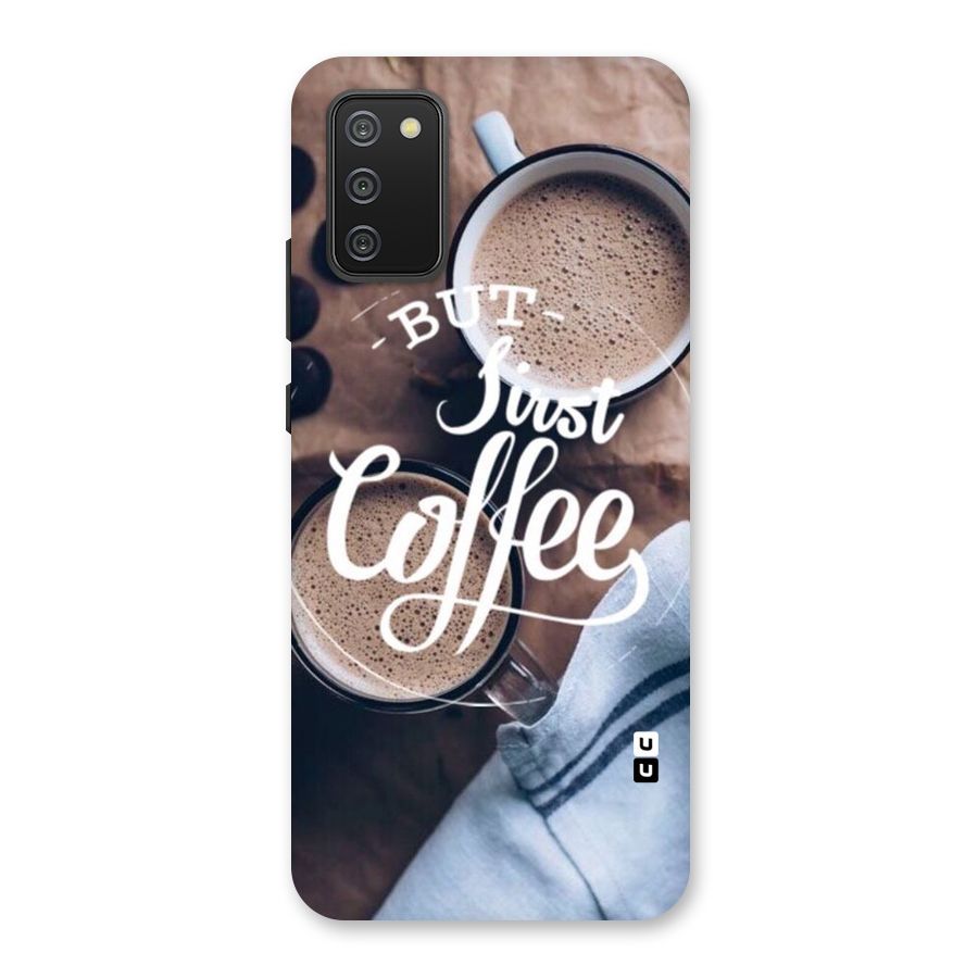 Just Coffee Back Case for Galaxy M02s