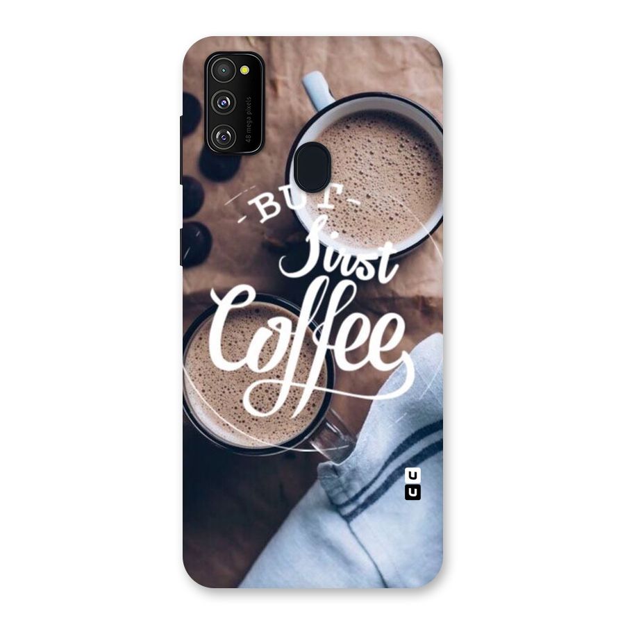 Just Coffee Back Case for Galaxy M30s