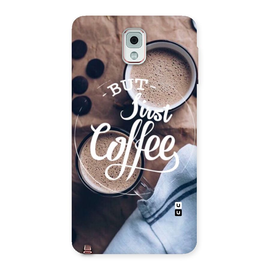 Just Coffee Back Case for Galaxy Note 3