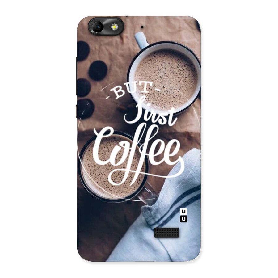 Just Coffee Back Case for Honor 4C