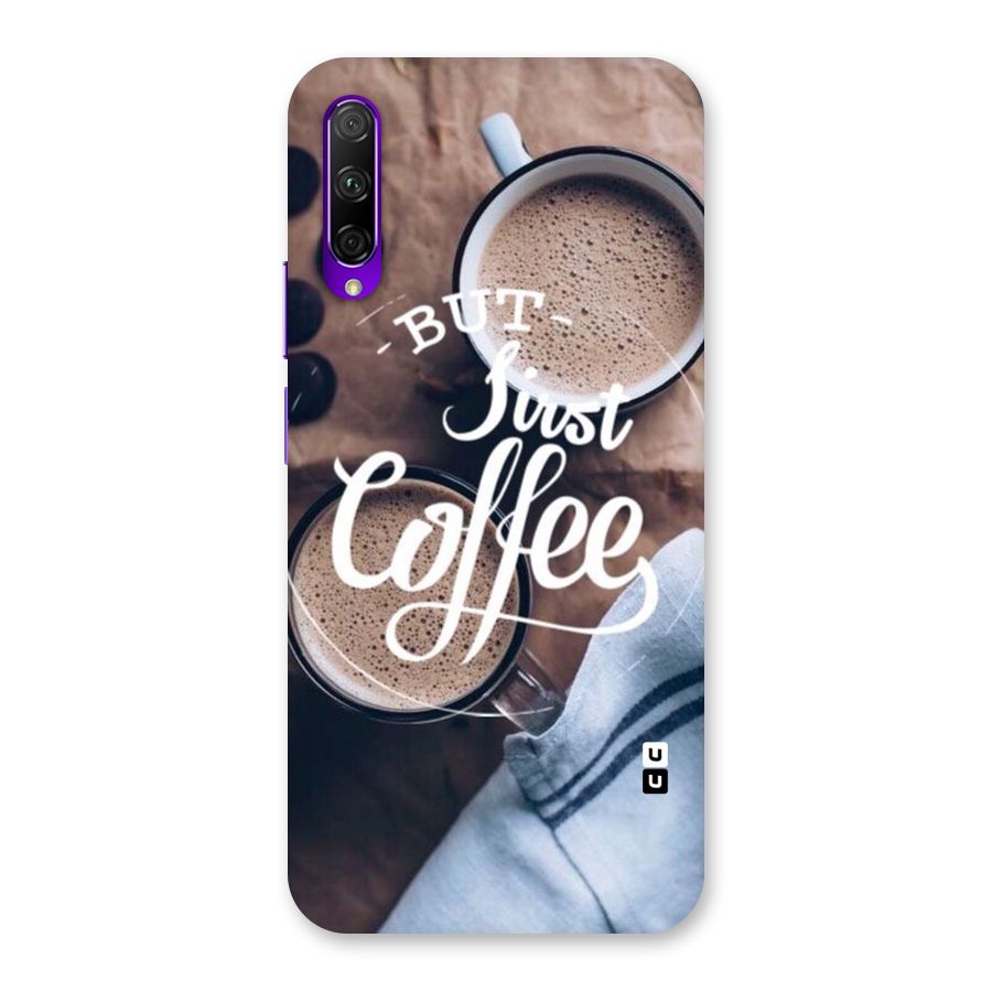 Just Coffee Back Case for Honor 9X Pro