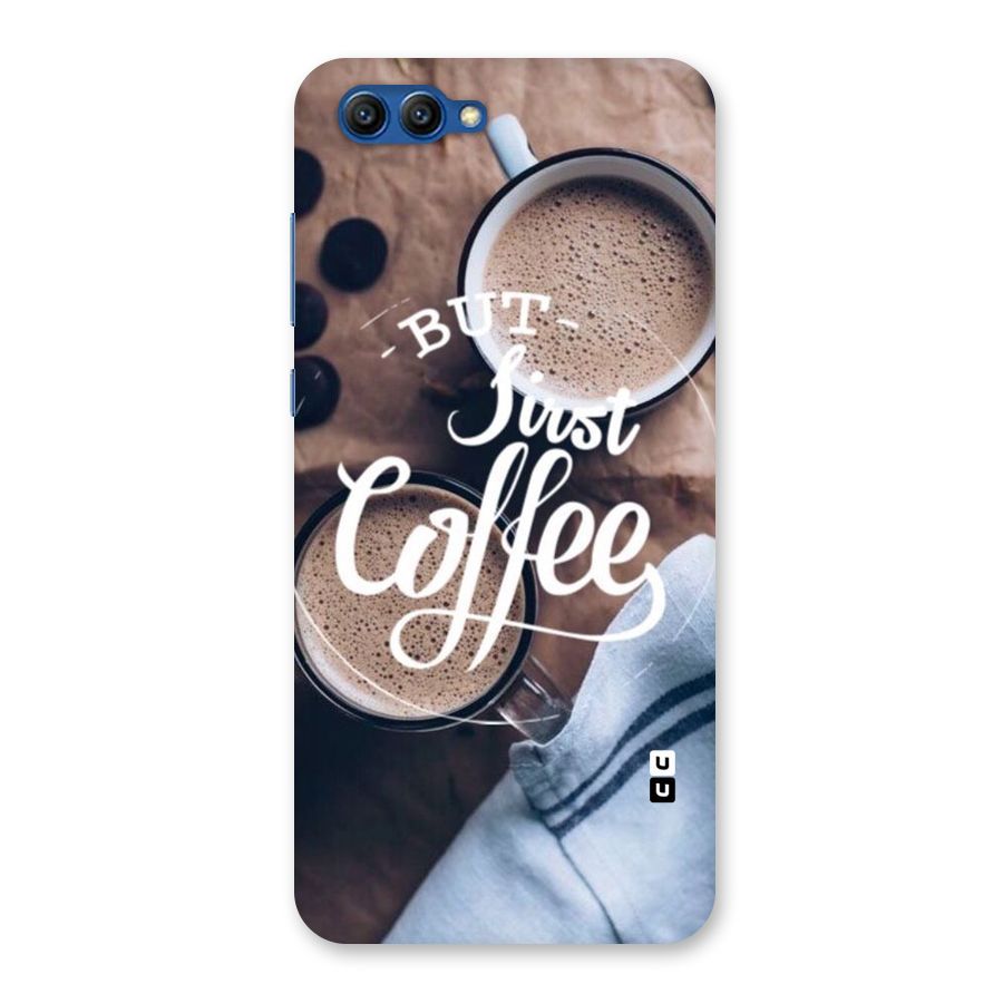 Just Coffee Back Case for Honor View 10