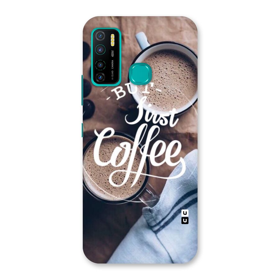 Just Coffee Back Case for Infinix Hot 9 Pro