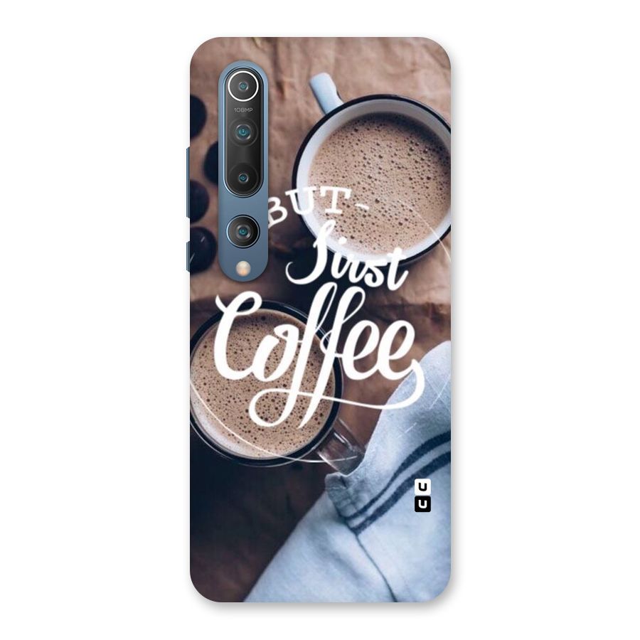 Just Coffee Back Case for Mi 10
