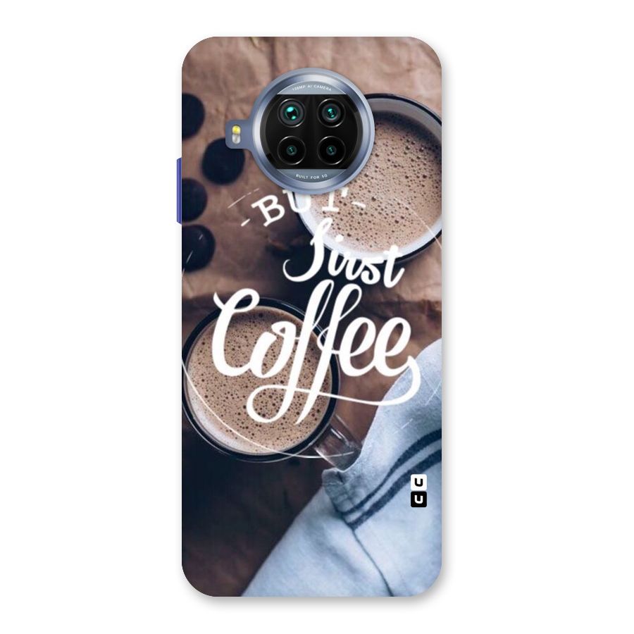 Just Coffee Back Case for Mi 10i