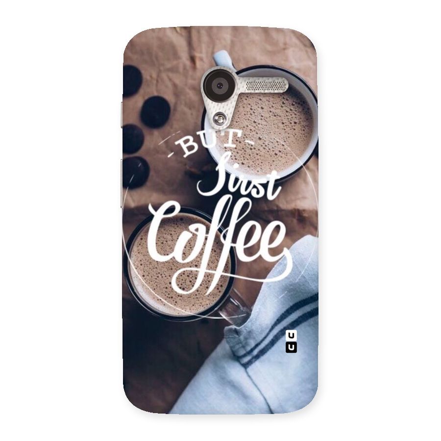 Just Coffee Back Case for Moto X