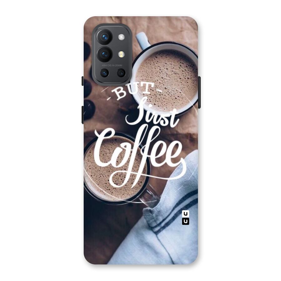 Just Coffee Back Case for OnePlus 9R