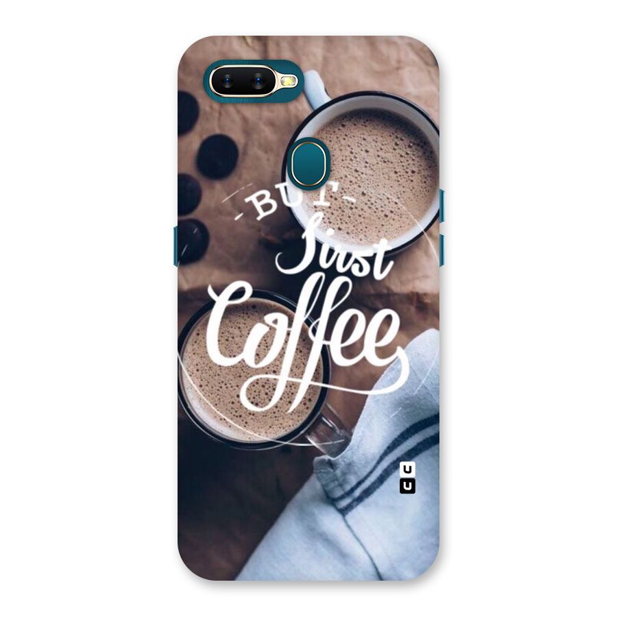 Just Coffee Back Case for Oppo A11k