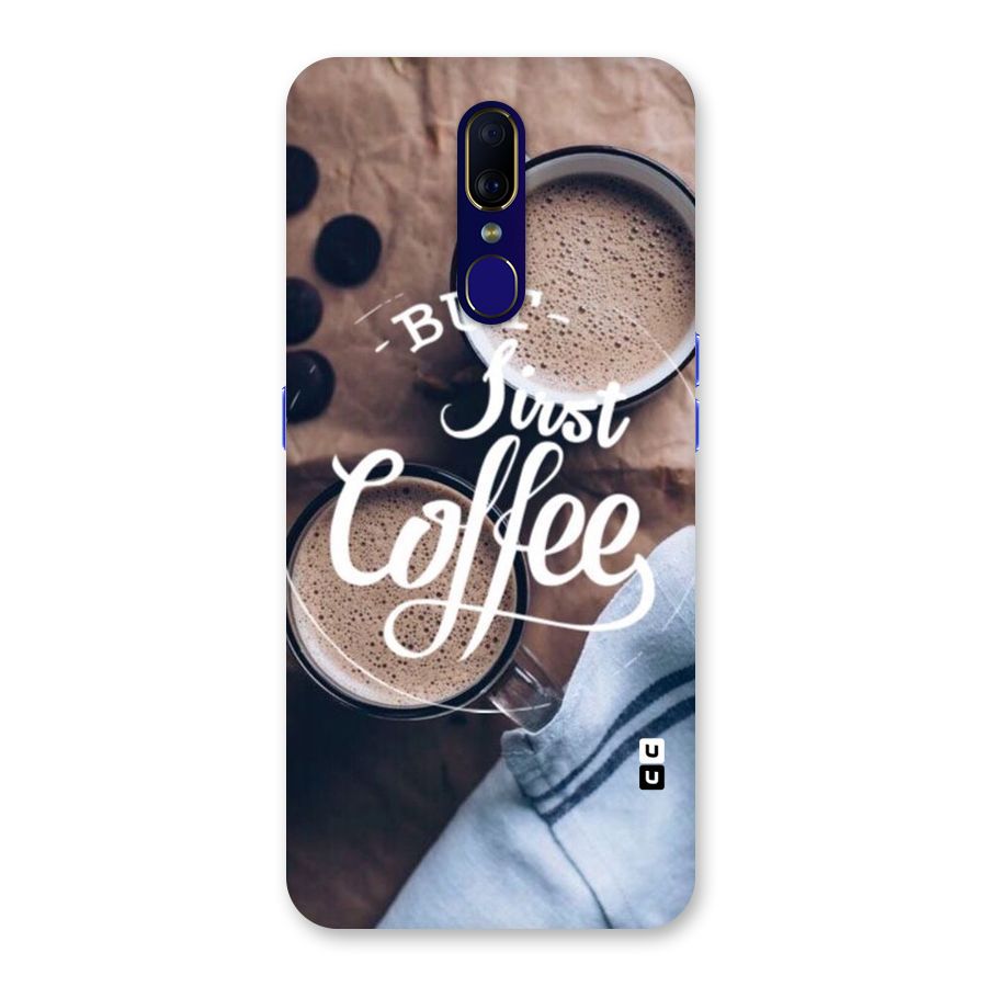 Just Coffee Back Case for Oppo A9