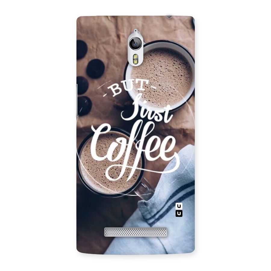 Just Coffee Back Case for Oppo Find 7