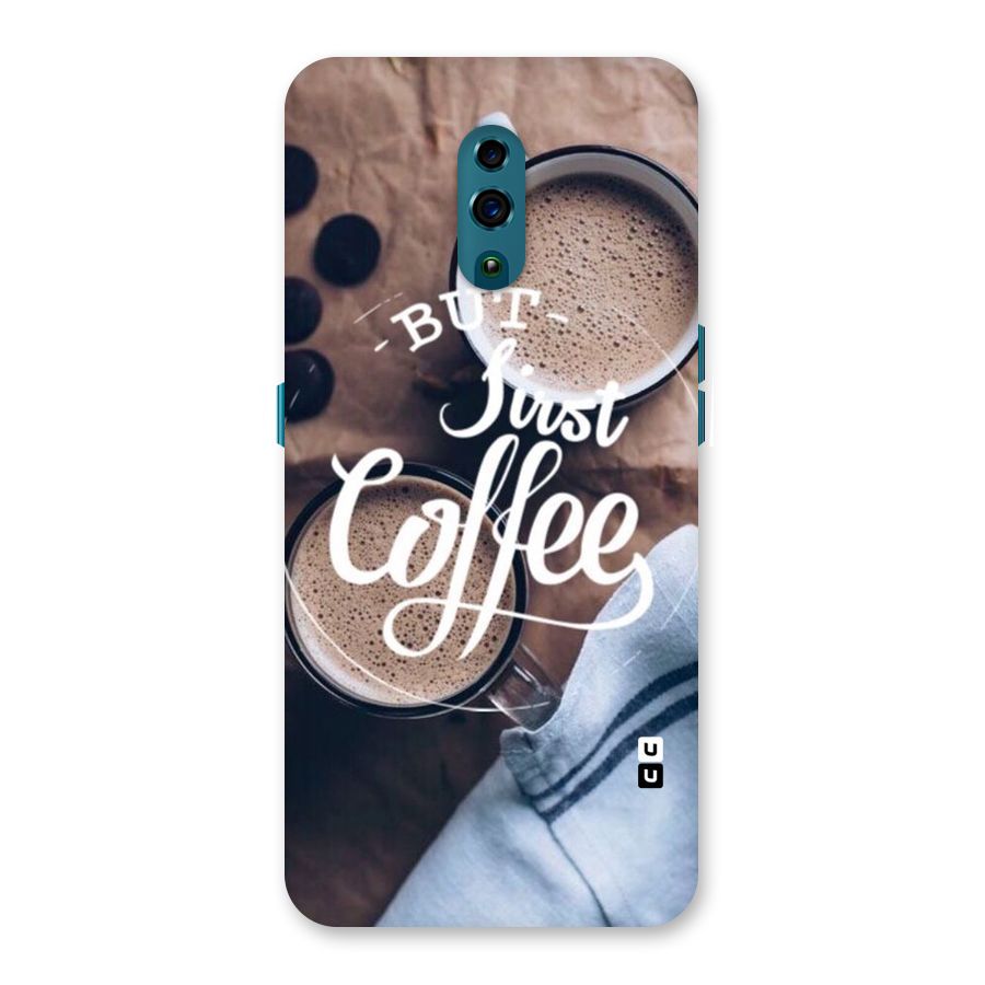 Just Coffee Back Case for Oppo Reno