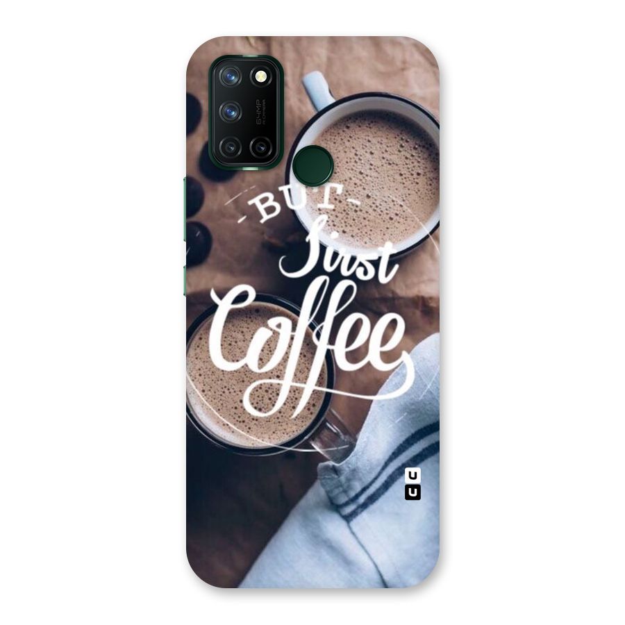 Just Coffee Back Case for Realme 7i