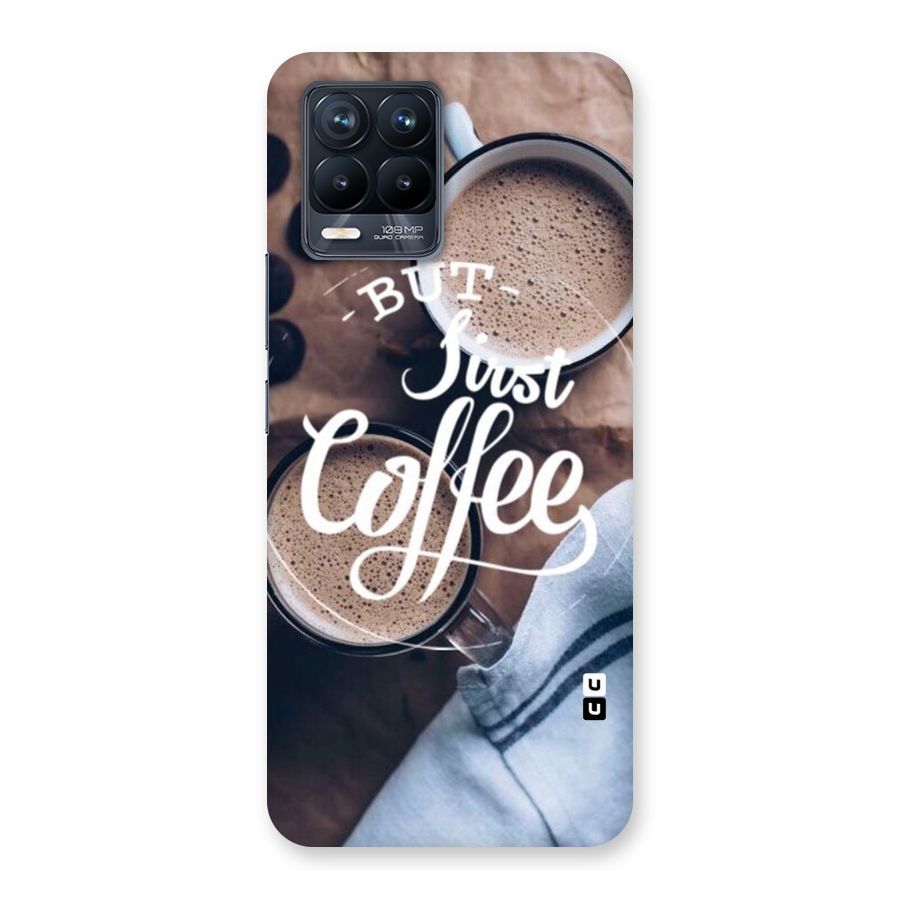 Just Coffee Back Case for Realme 8 Pro