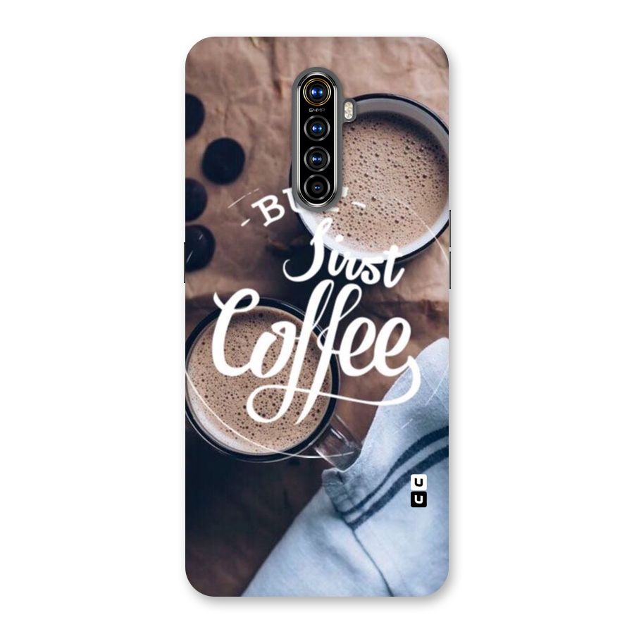 Just Coffee Back Case for Realme X2 Pro
