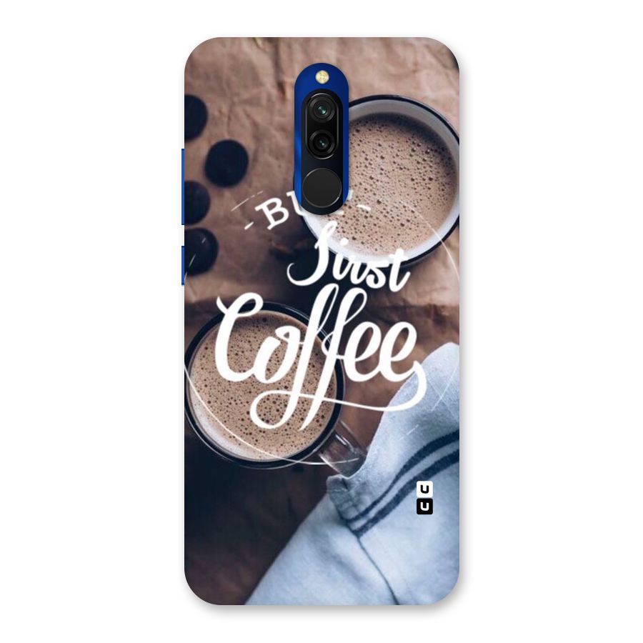 Just Coffee Back Case for Redmi 8