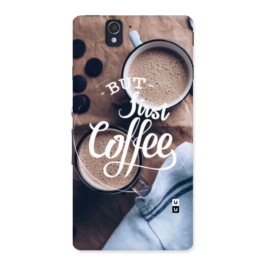 Just Coffee Back Case for Sony Xperia Z