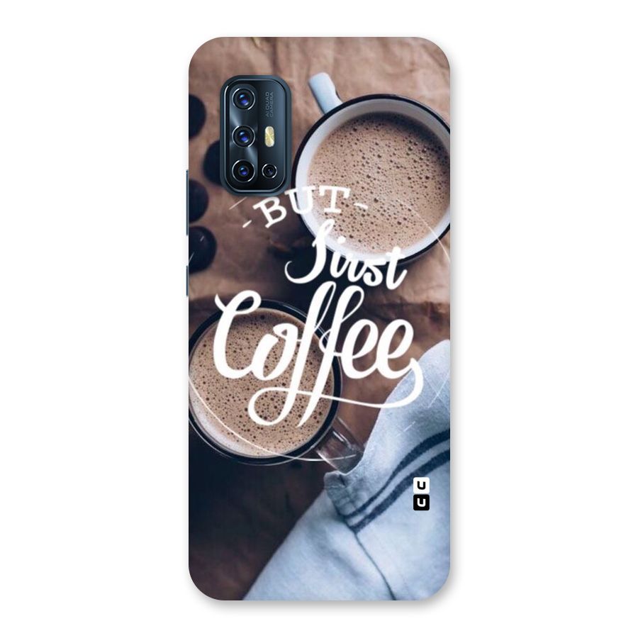Just Coffee Back Case for Vivo V17