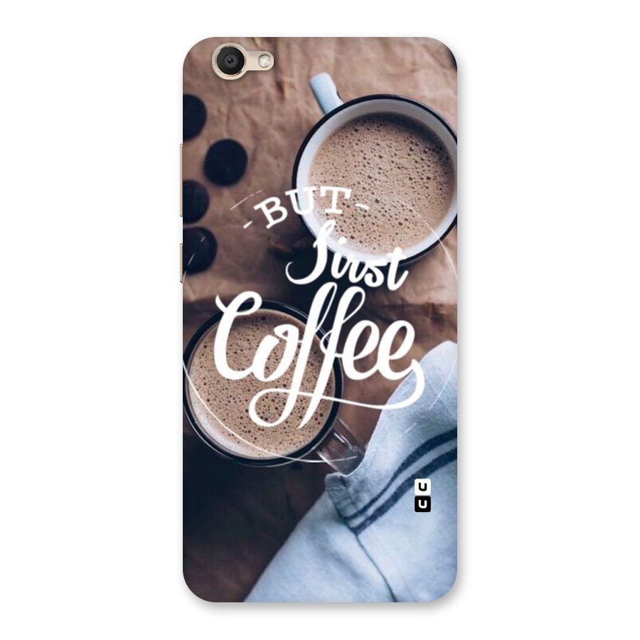 Just Coffee Back Case for Vivo V5