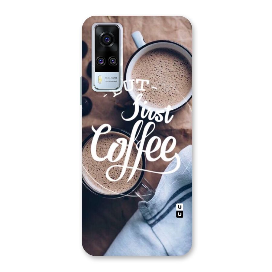Just Coffee Back Case for Vivo Y31