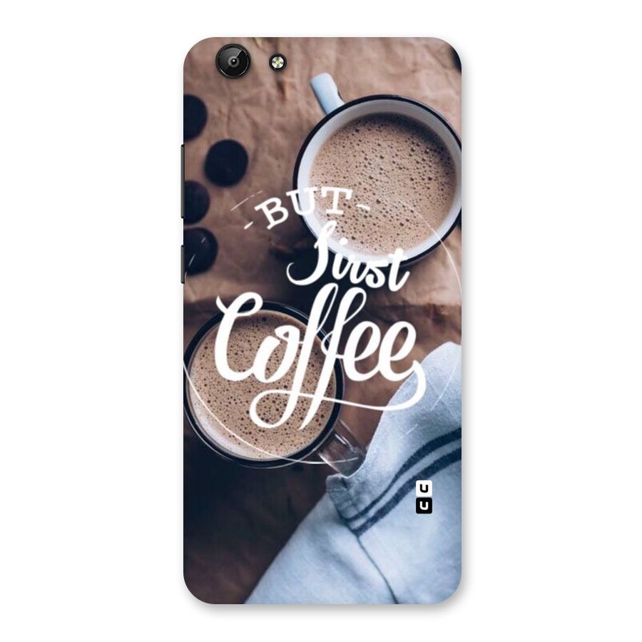 Just Coffee Back Case for Vivo Y69