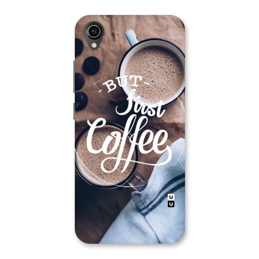 Just Coffee Back Case for Vivo Y90