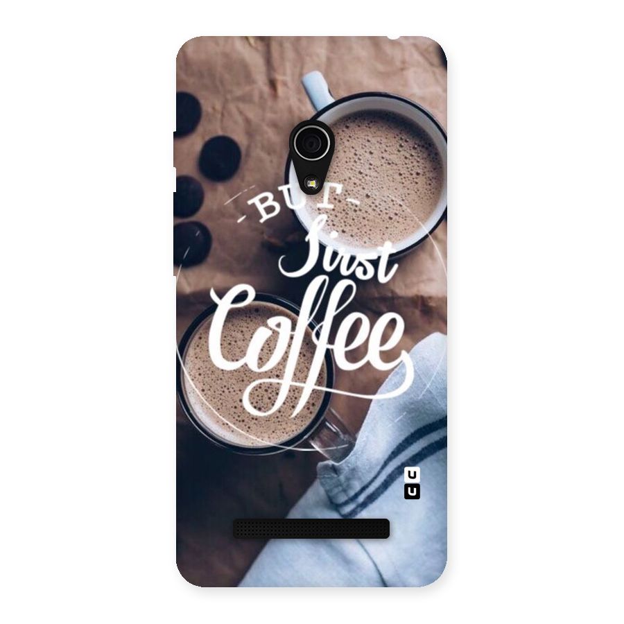 Just Coffee Back Case for Zenfone 5