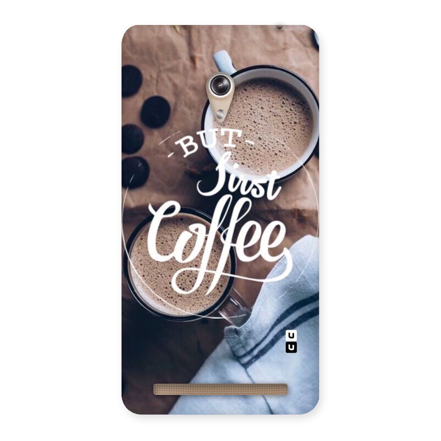 Just Coffee Back Case for Zenfone 6