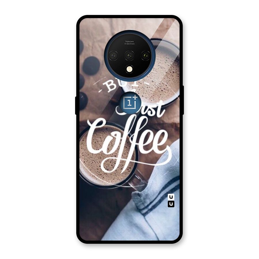 Just Coffee Glass Back Case for OnePlus 7T