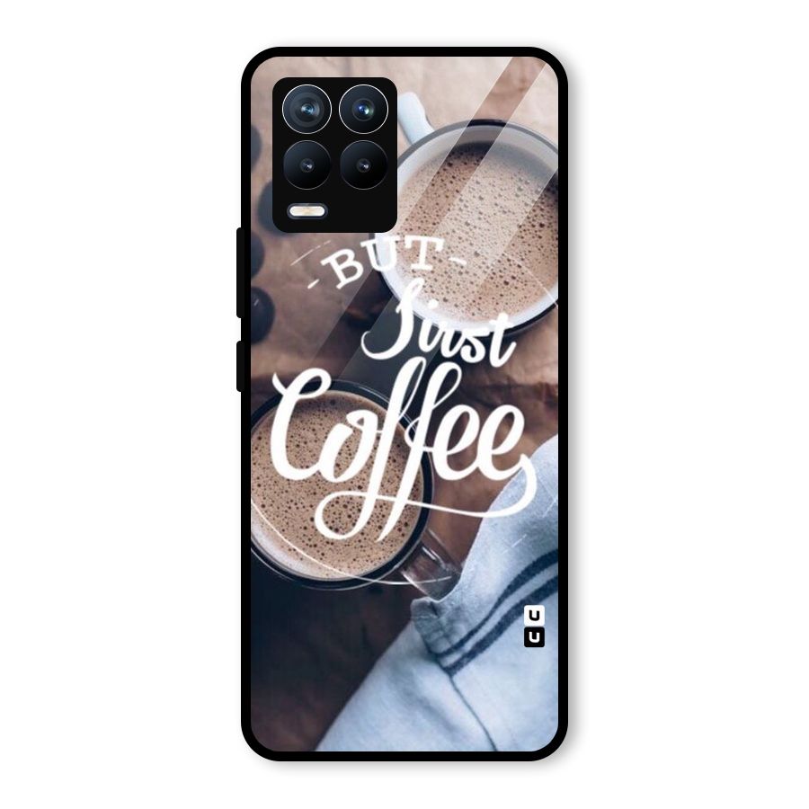 Just Coffee Glass Back Case for Realme 8