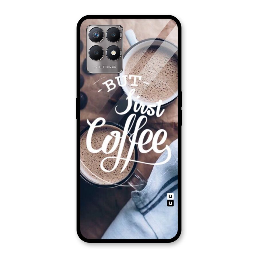 Just Coffee Glass Back Case for Realme Narzo 50