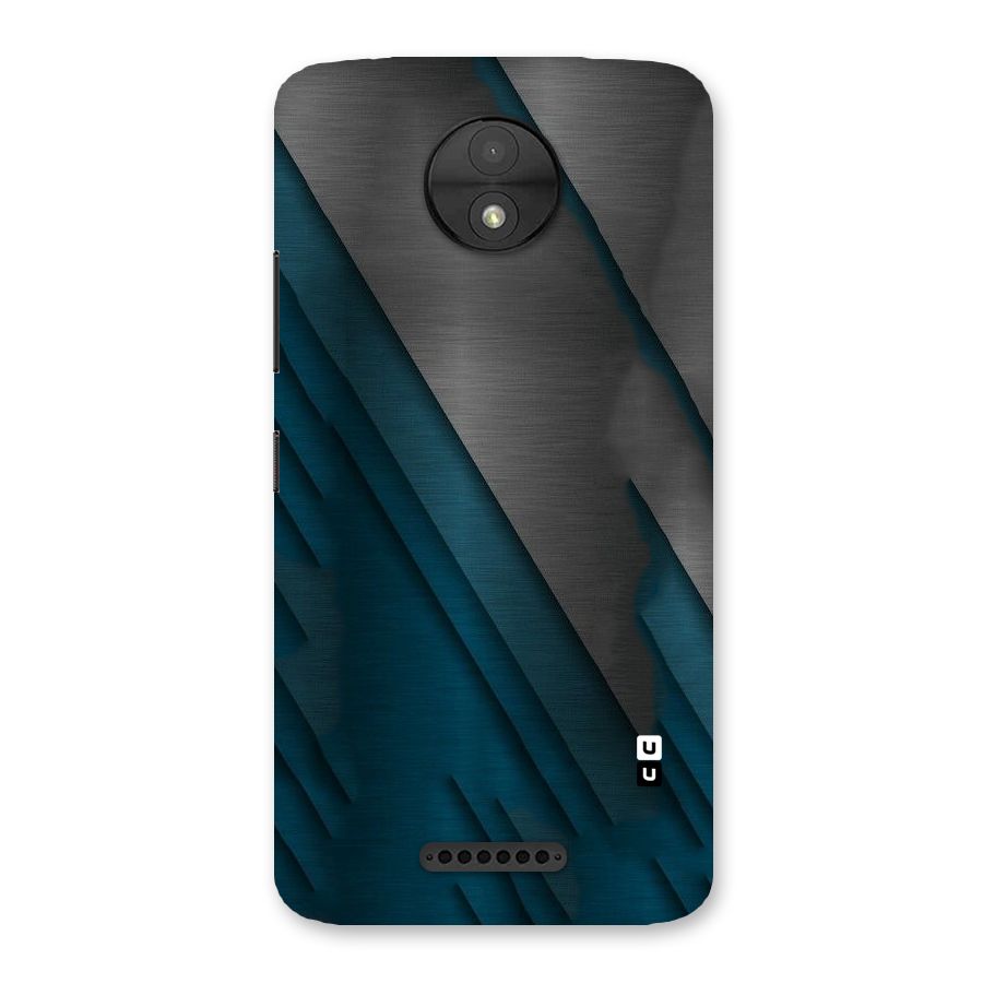 Just Lines Back Case for Moto C