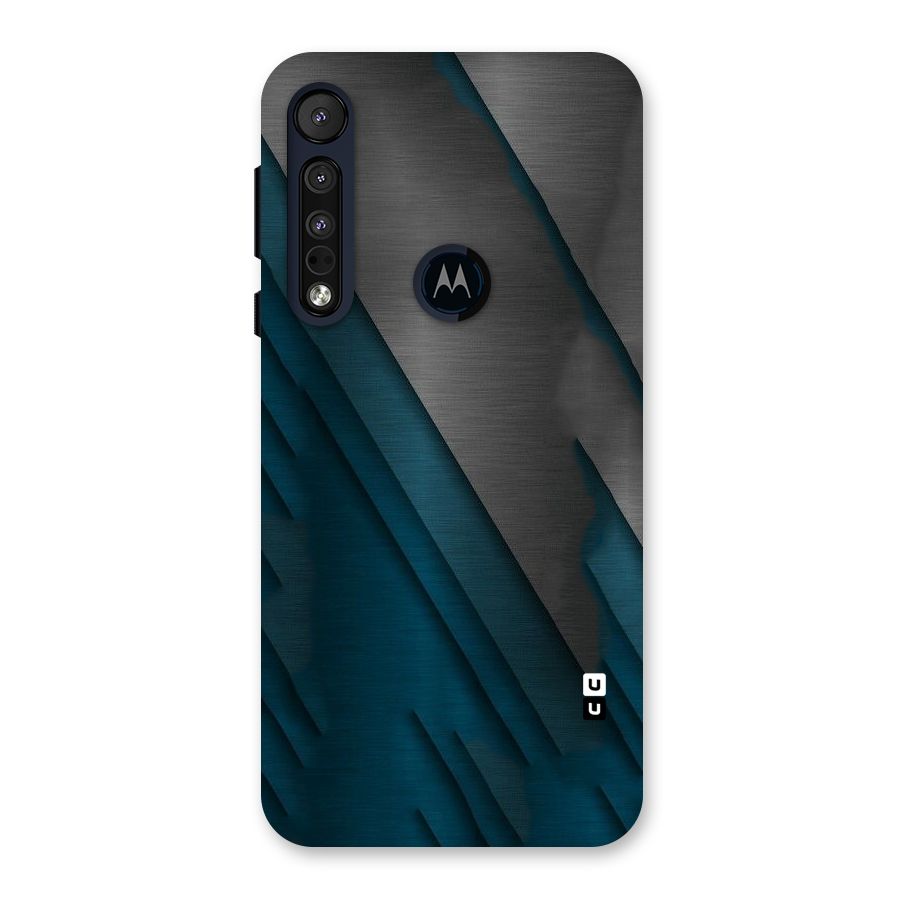 Just Lines Back Case for Motorola One Macro