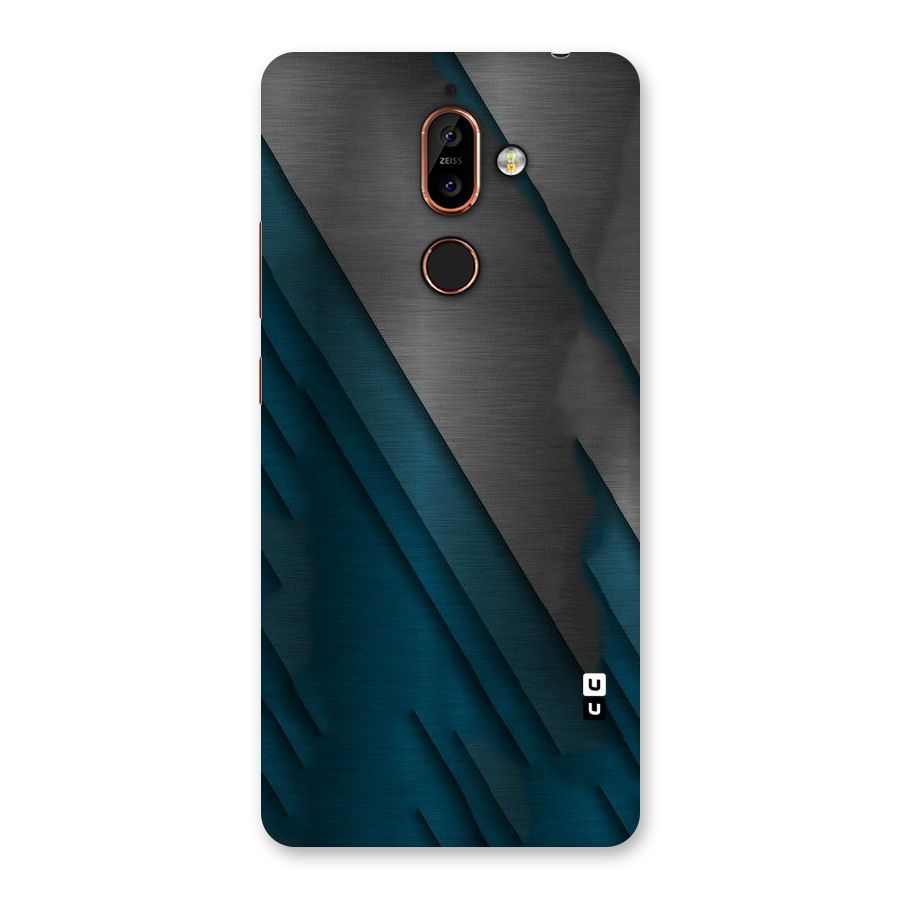 Just Lines Back Case for Nokia 7 Plus