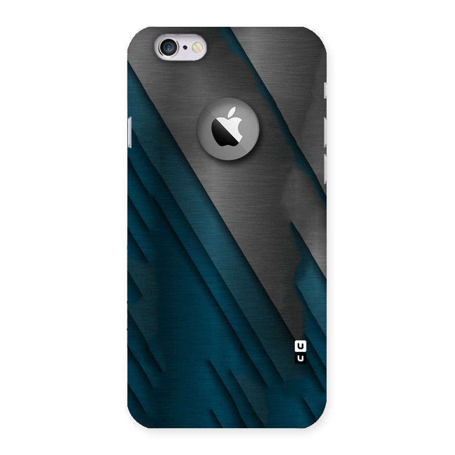 Just Lines Back Case for iPhone 6 Logo Cut