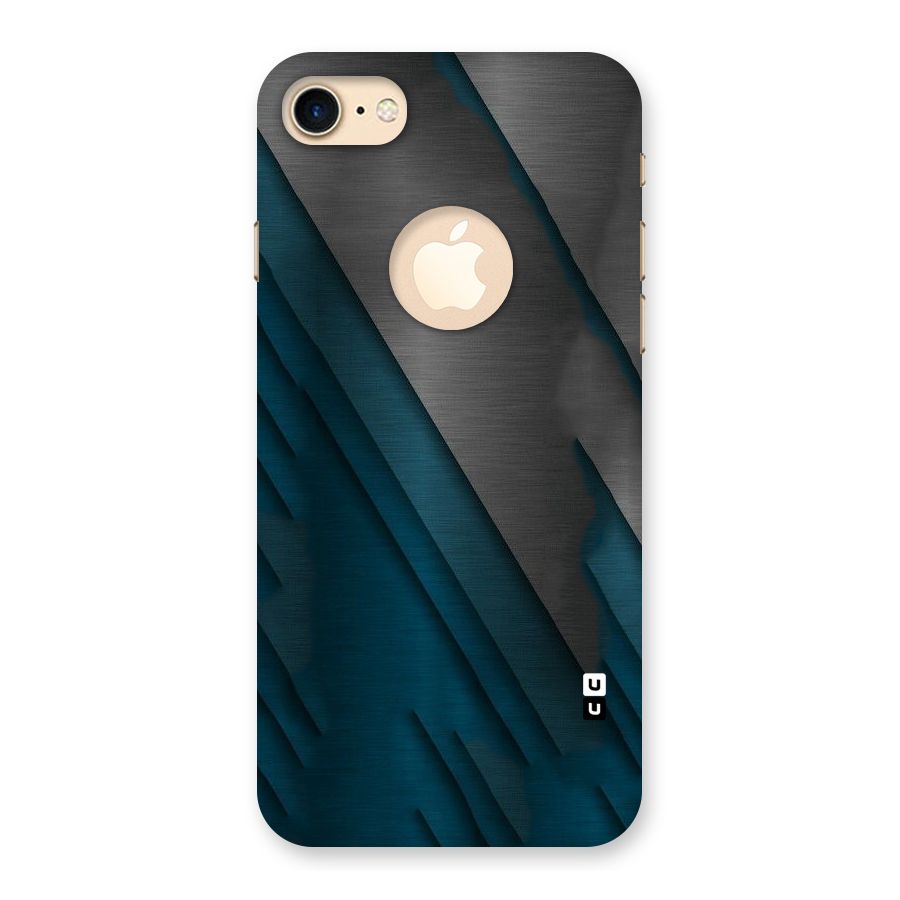 Just Lines Back Case for iPhone 7 Logo Cut
