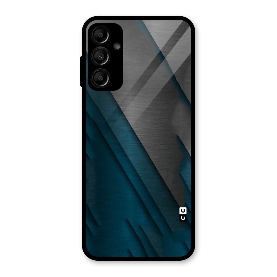 Just Lines Glass Back Case for Galaxy A14 5G