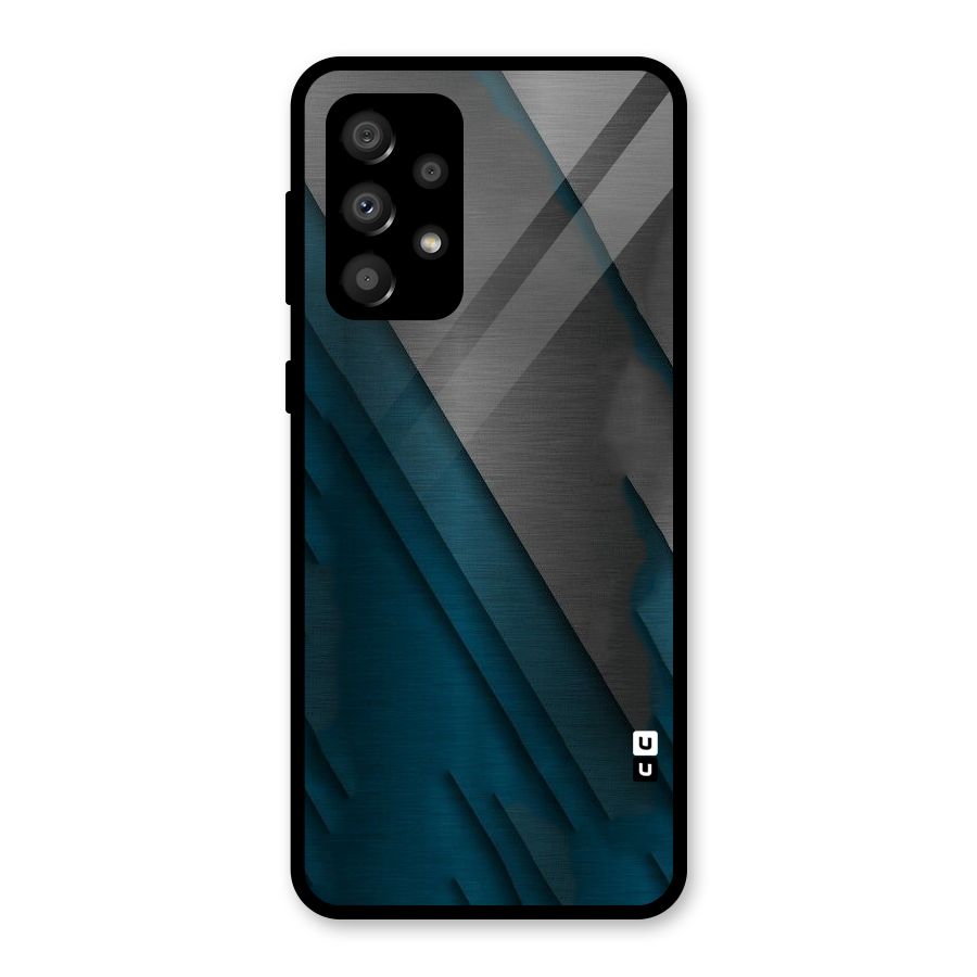 Just Lines Glass Back Case for Galaxy A32