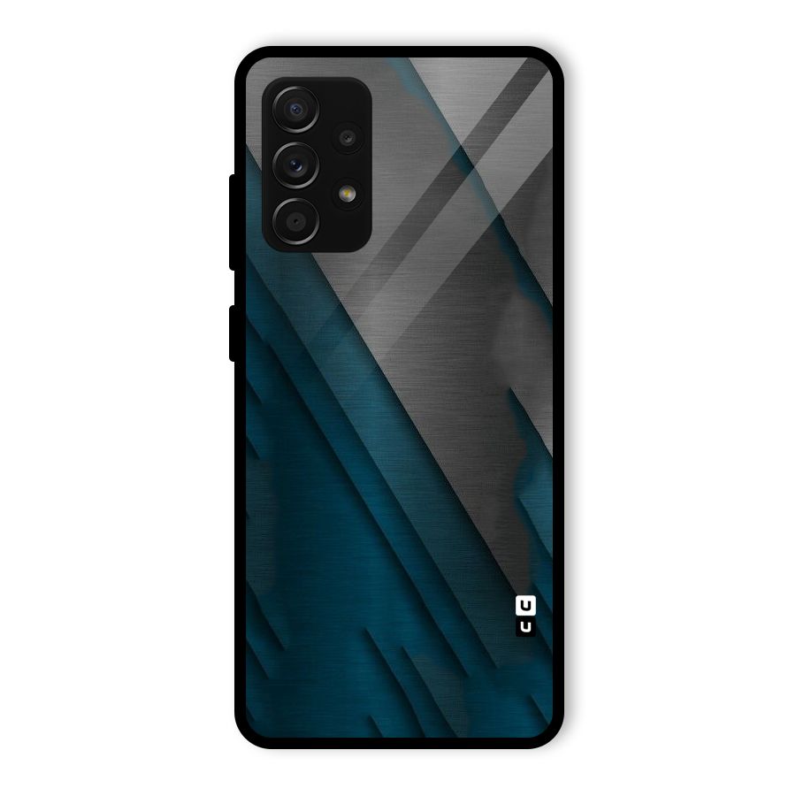 Just Lines Glass Back Case for Galaxy A53 5G