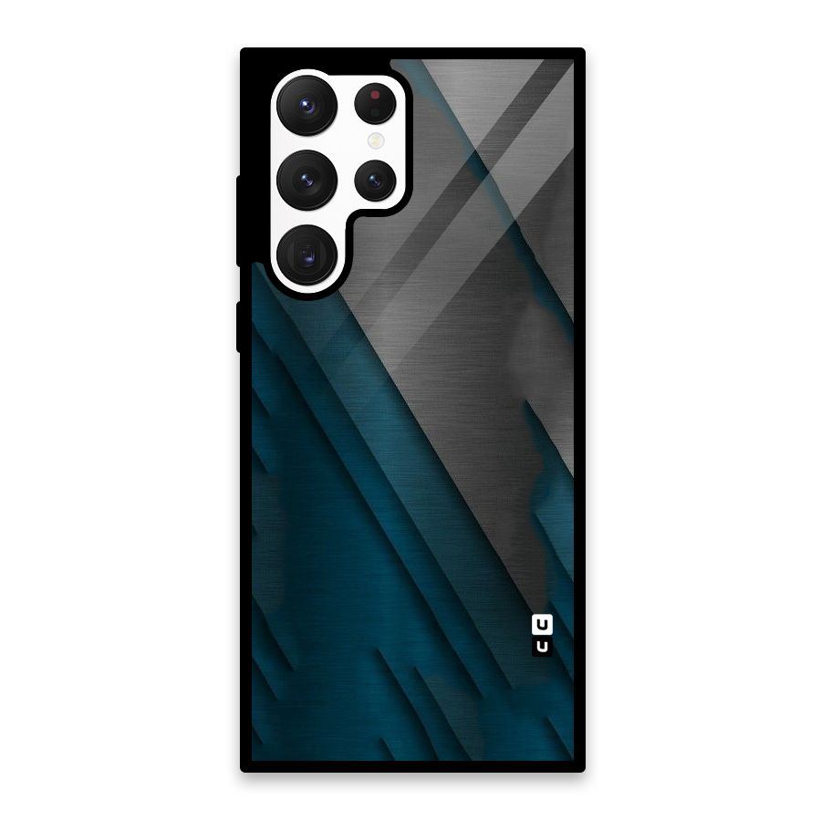 Just Lines Glass Back Case for Galaxy S22 Ultra 5G