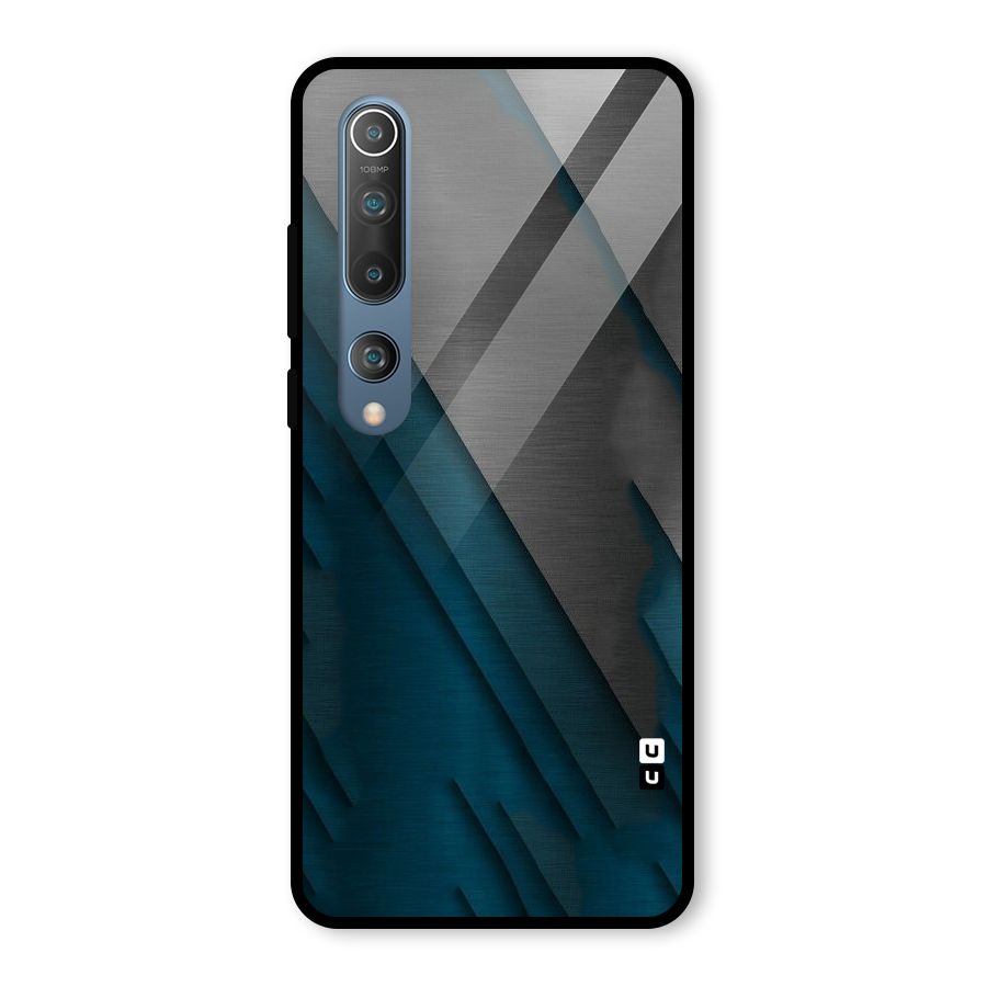 Just Lines Glass Back Case for Mi 10