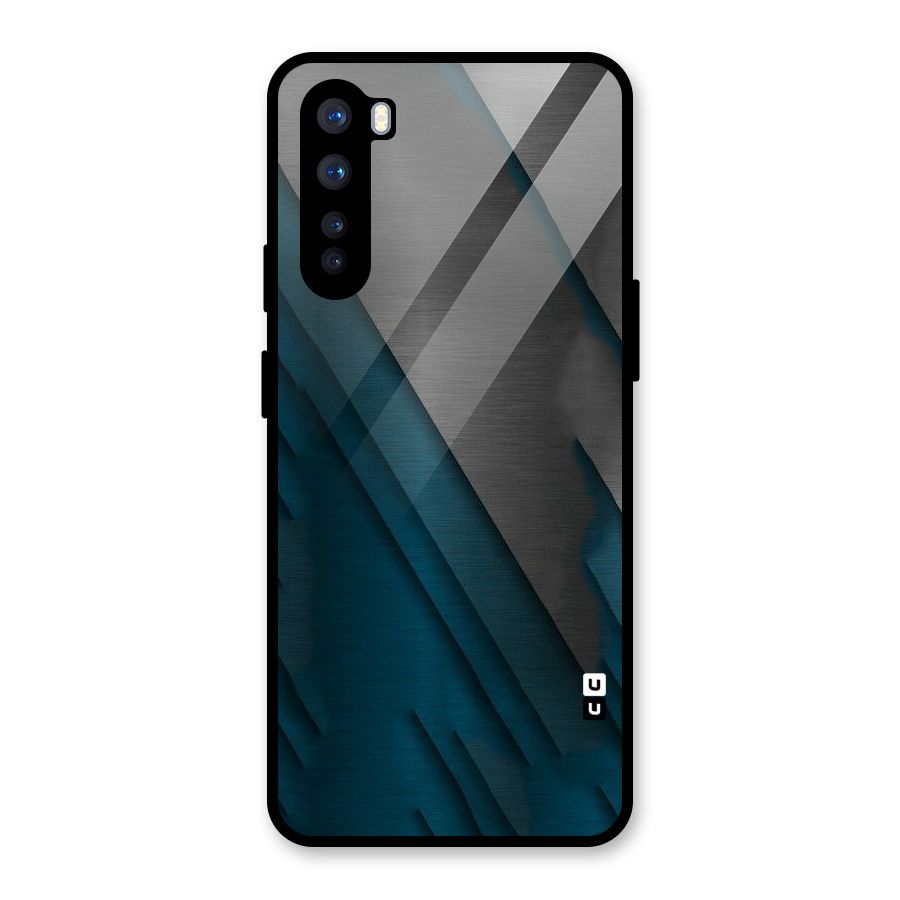 Just Lines Glass Back Case for OnePlus Nord