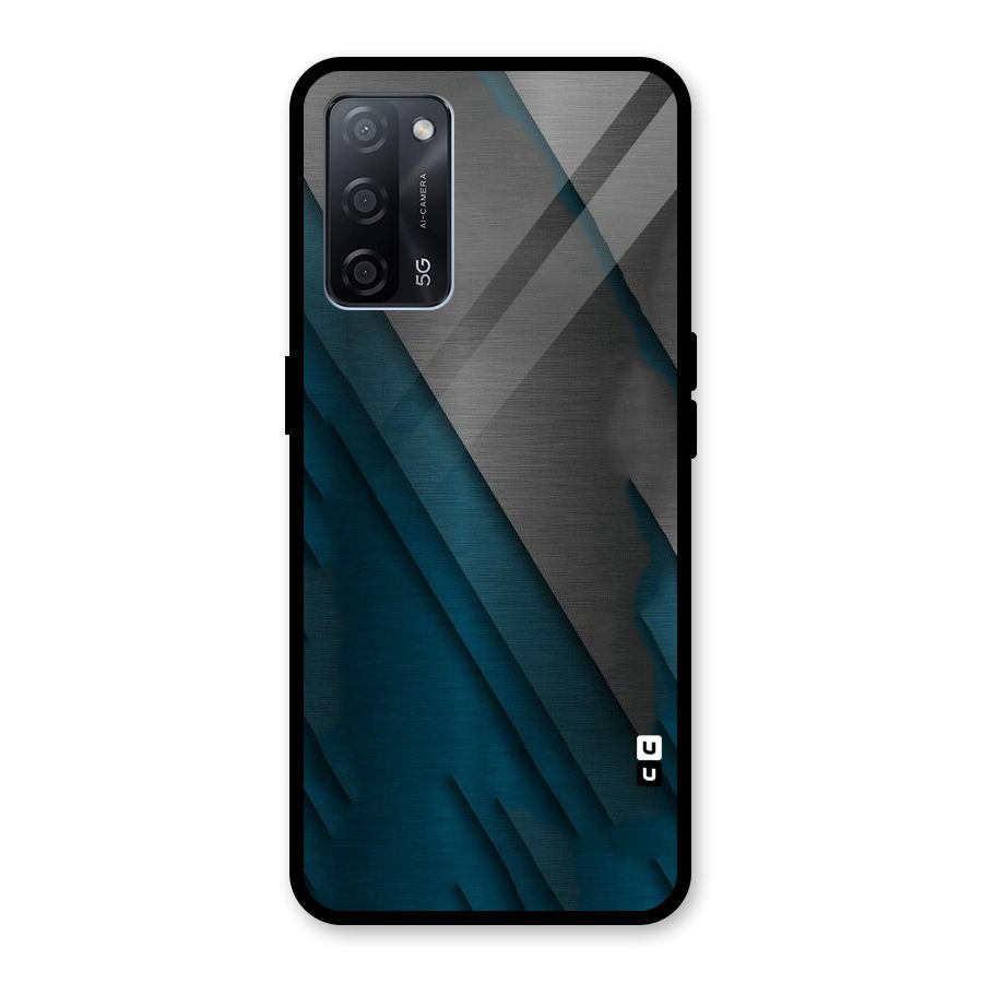 Just Lines Glass Back Case for Oppo A53s 5G