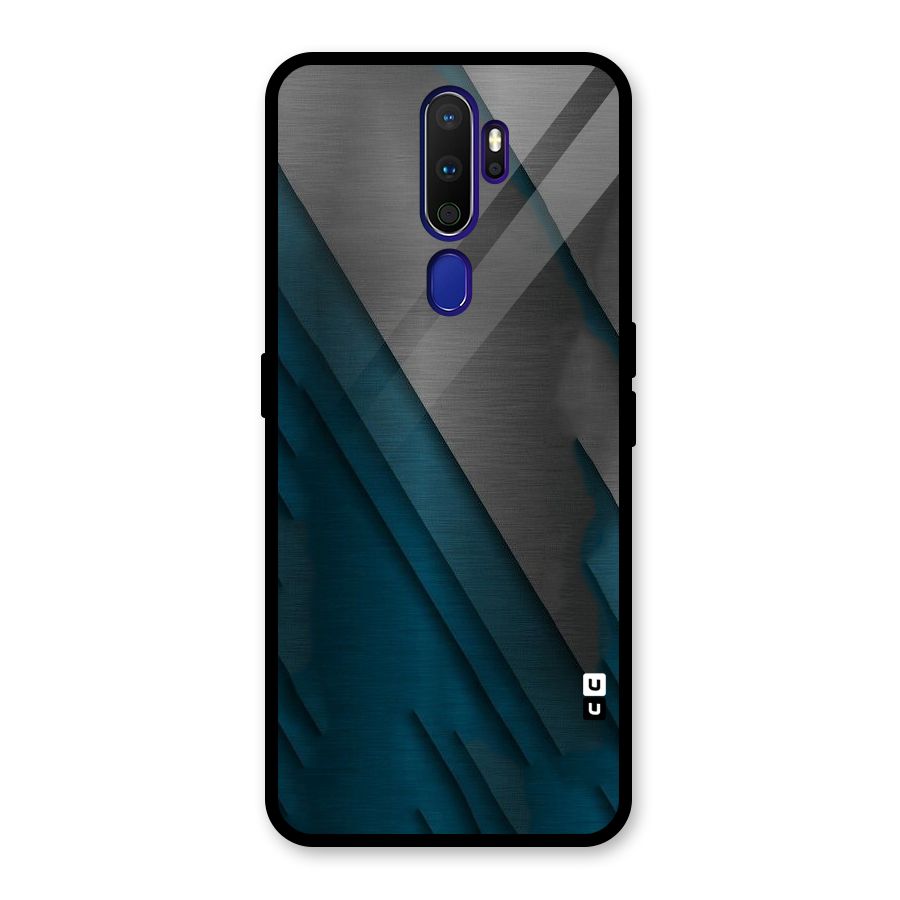 Just Lines Glass Back Case for Oppo A9 (2020)