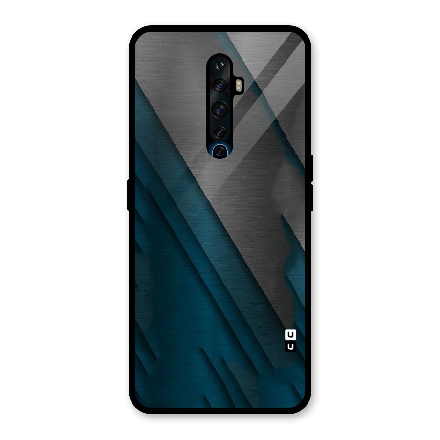 Just Lines Glass Back Case for Oppo Reno2 Z