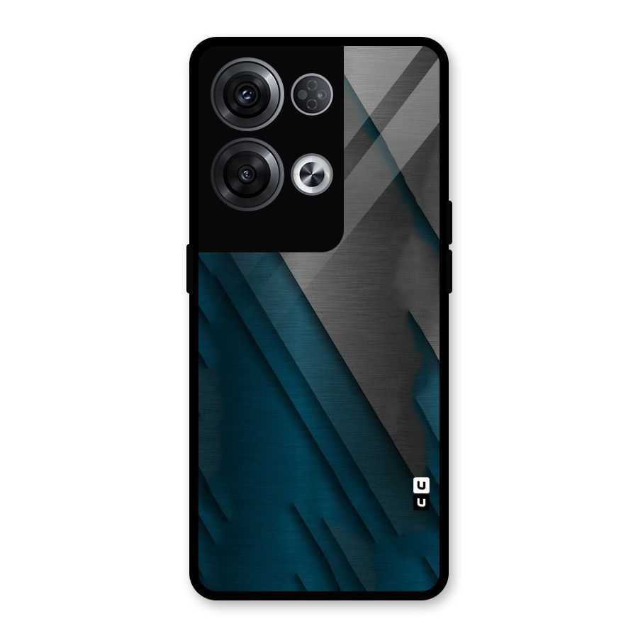 Just Lines Glass Back Case for Oppo Reno8 Pro 5G