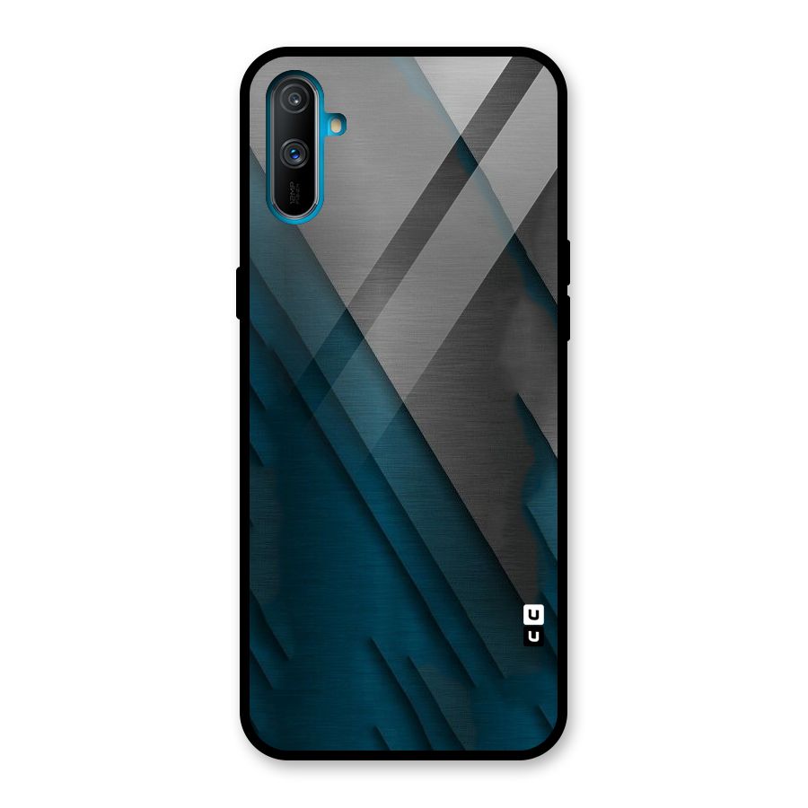 Just Lines Glass Back Case for Realme C3