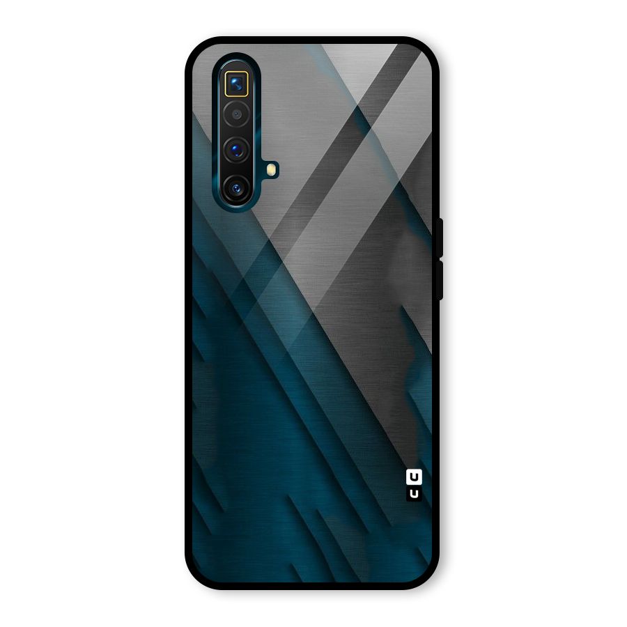 Just Lines Glass Back Case for Realme X3 SuperZoom
