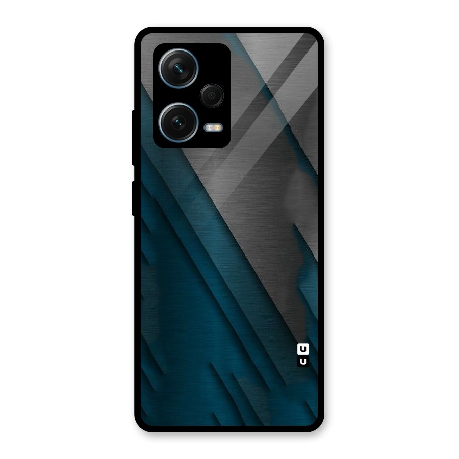 Just Lines Glass Back Case for Redmi Note 12 Pro Plus 5G