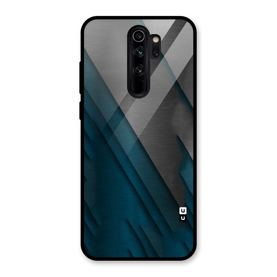 Just Lines Glass Back Case for Redmi Note 8 Pro